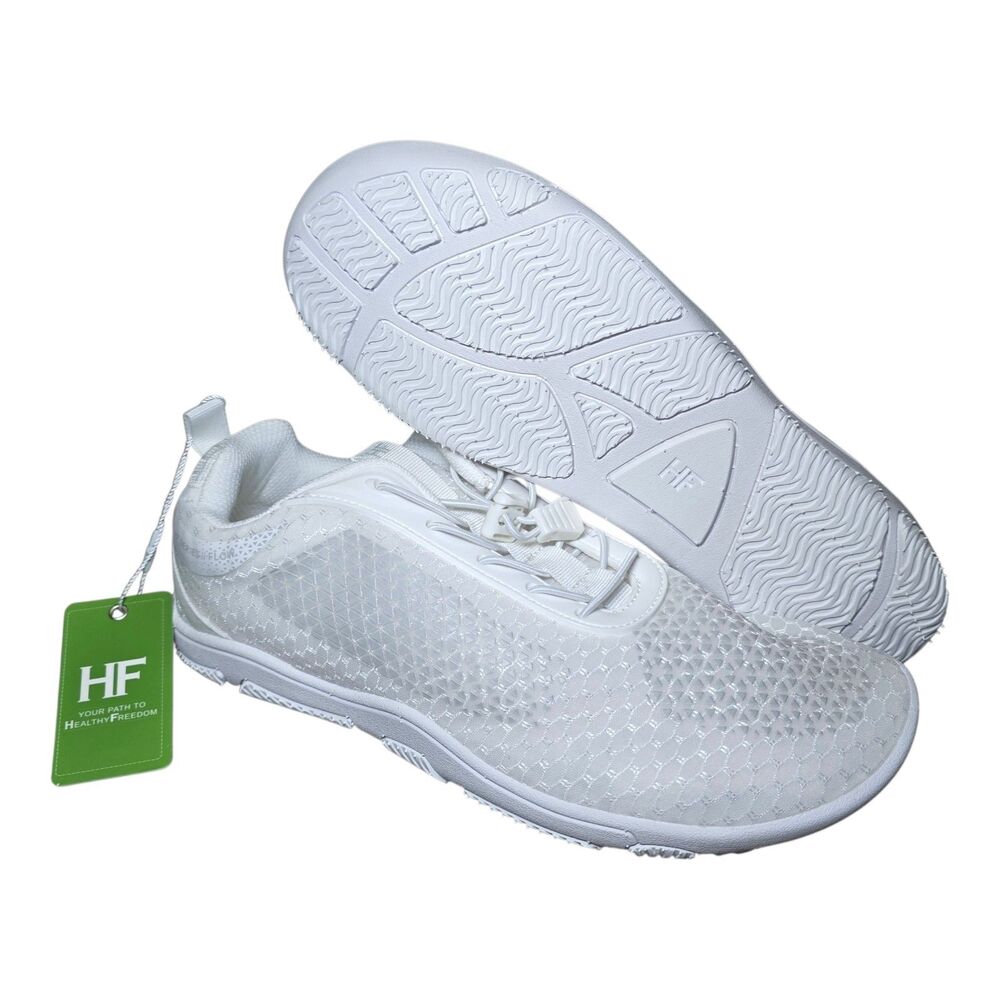 Hike Footwear Series X Flow Ergonomic Barefoot Shoes White Unisex EU 40 NWT